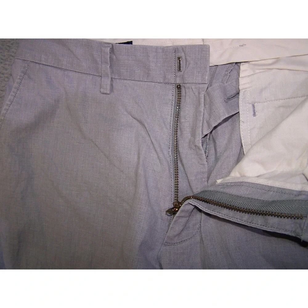 J Crew Pants Men's 31X29 (Tag‎ 30x30) Flat Front Straight Leg POCKET WEAR